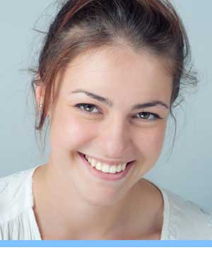 Request an Appointment interior photo young woman Elite Orthodontics San Diego CA