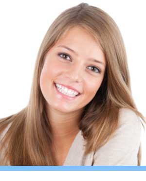Accelerated Treatment interior photo young woman Elite Orthodontics San Diego CA
