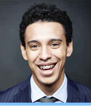 Orthodontic Surgery interior photo young man braces Elite Orthodontics San Diego CA